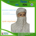 tyvek hood/tyvek ninja hood/cooker hood for restaurant/disposable hood